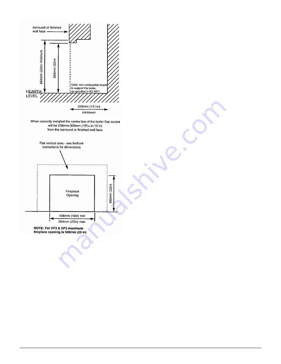 Baxi Bermuda 45/3 M Installation And Servicing Instructions Download Page 9