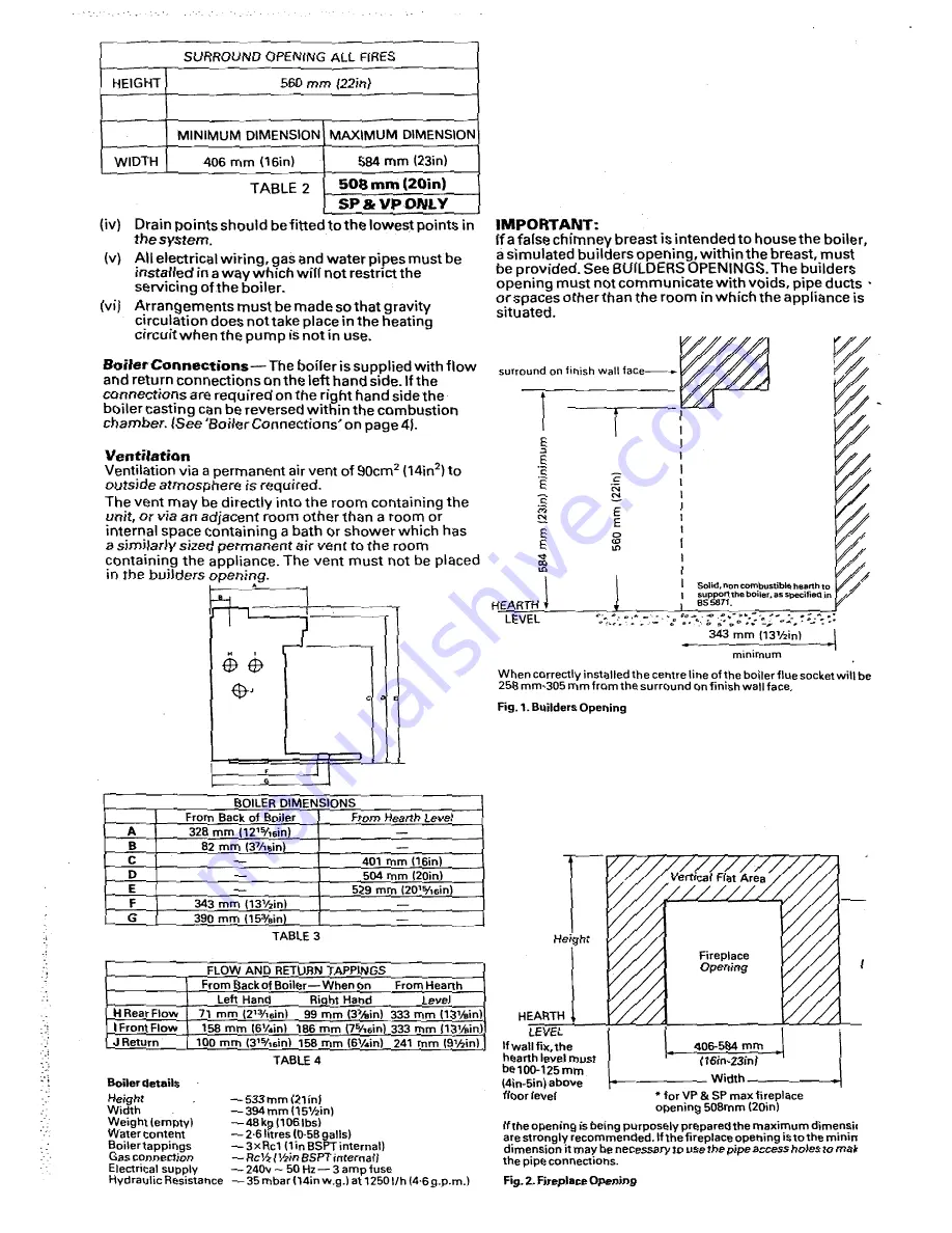 Baxi Bermuda 552 Скачать руководство пользователя страница 4