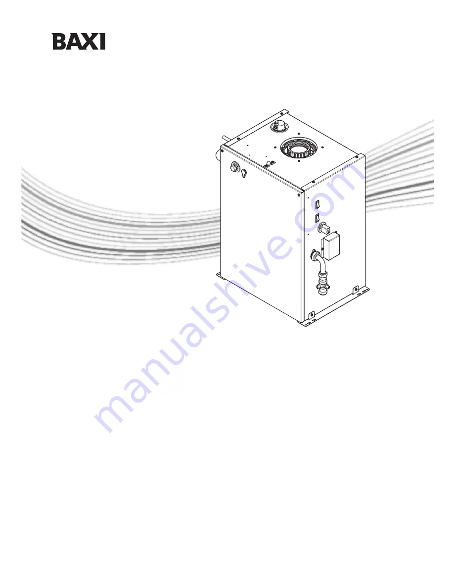 Baxi Bermuda BBU 15 HE Installation & Servicing Instructions Manual Download Page 1