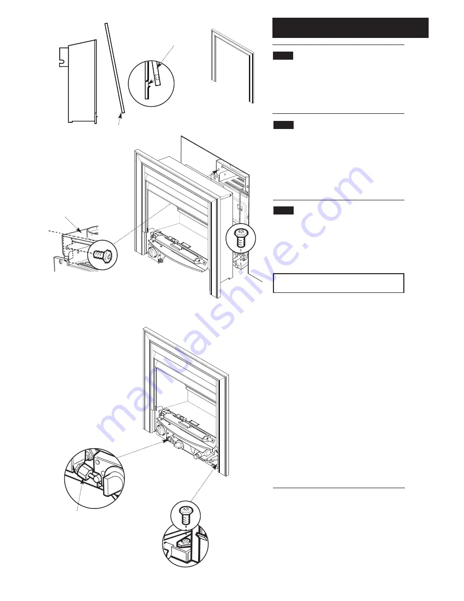 Baxi Bermuda Inset 3 BS Super User, Installation And Servicing Instructions Download Page 8