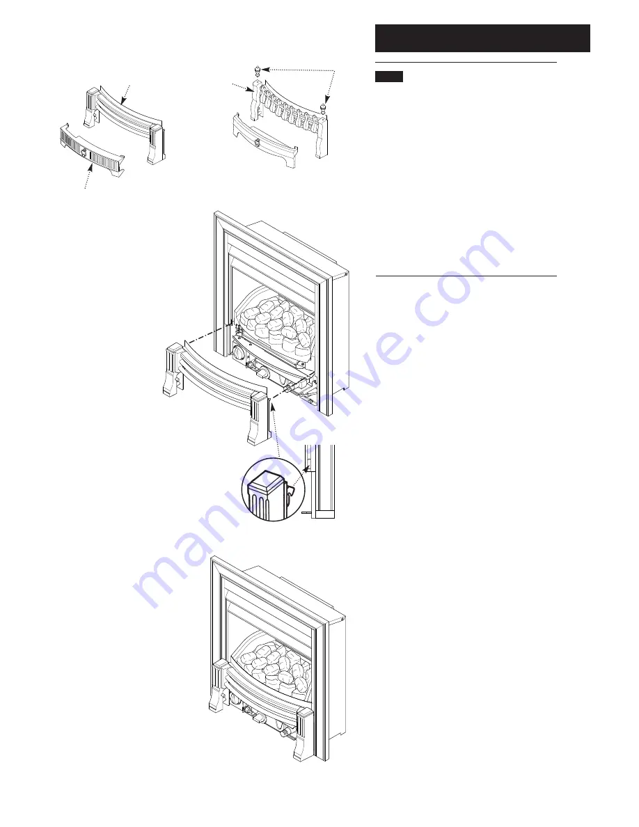 Baxi Bermuda Inset 3 BS Super User, Installation And Servicing Instructions Download Page 11