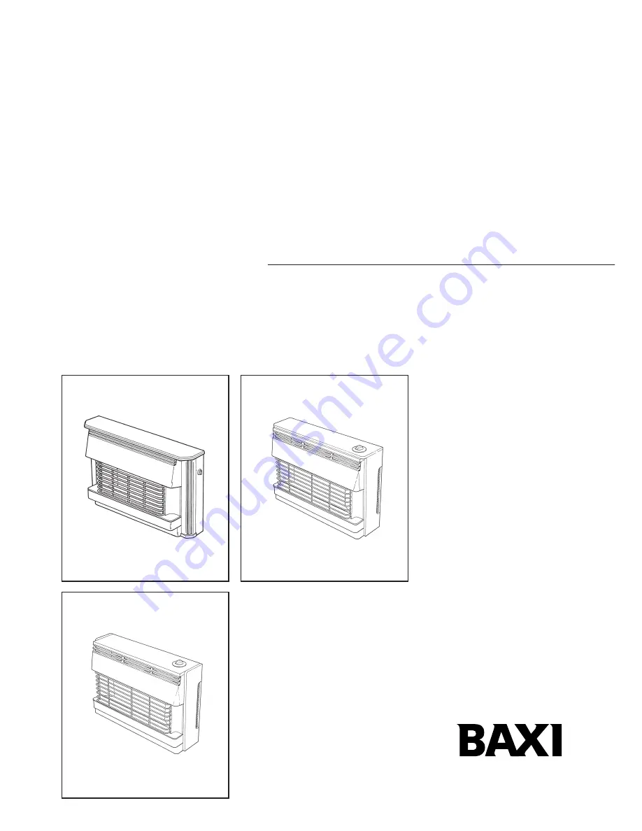 Baxi Bermuda PW5 C5 Скачать руководство пользователя страница 1