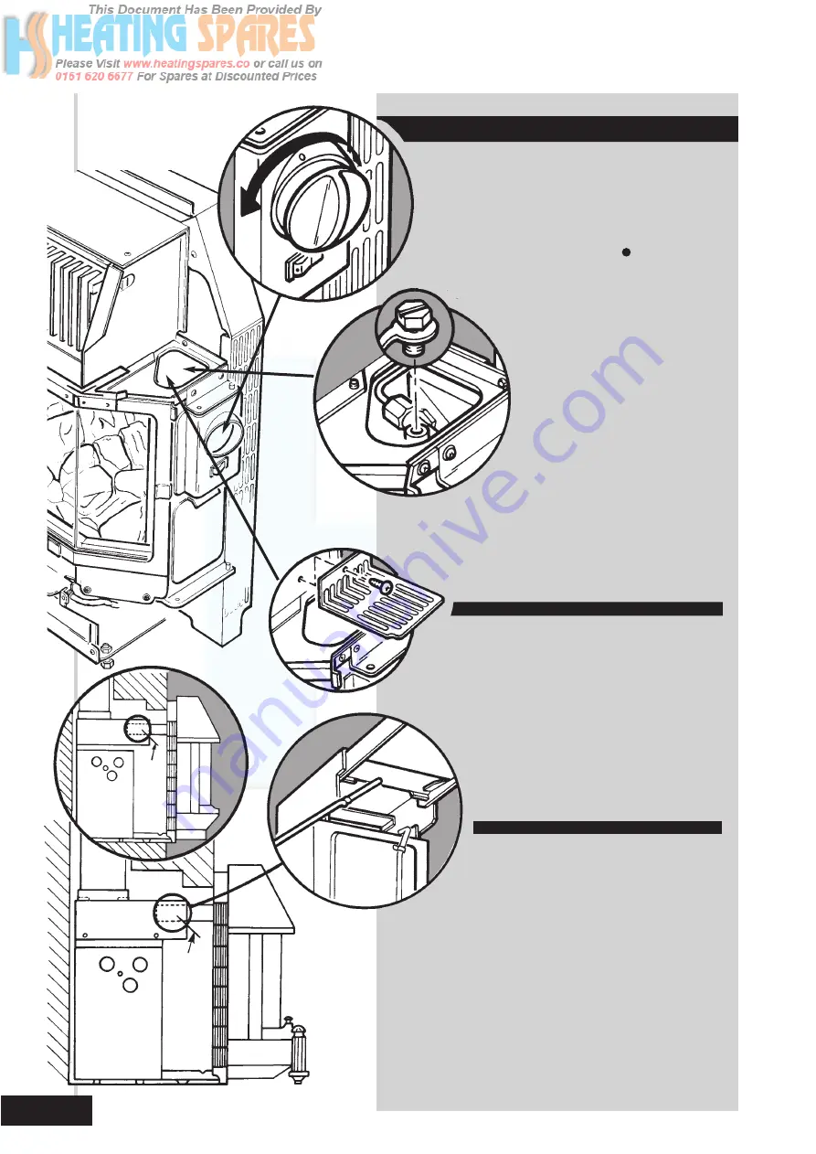 Baxi Bermuda SP3 Installation And Servicing Manual Download Page 18