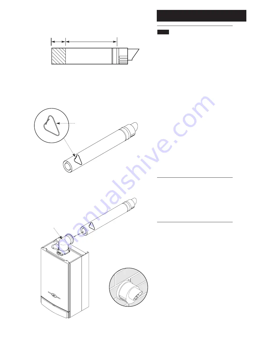 Baxi Combi 105 HE Installation & Servicing Instructions Manual Download Page 34