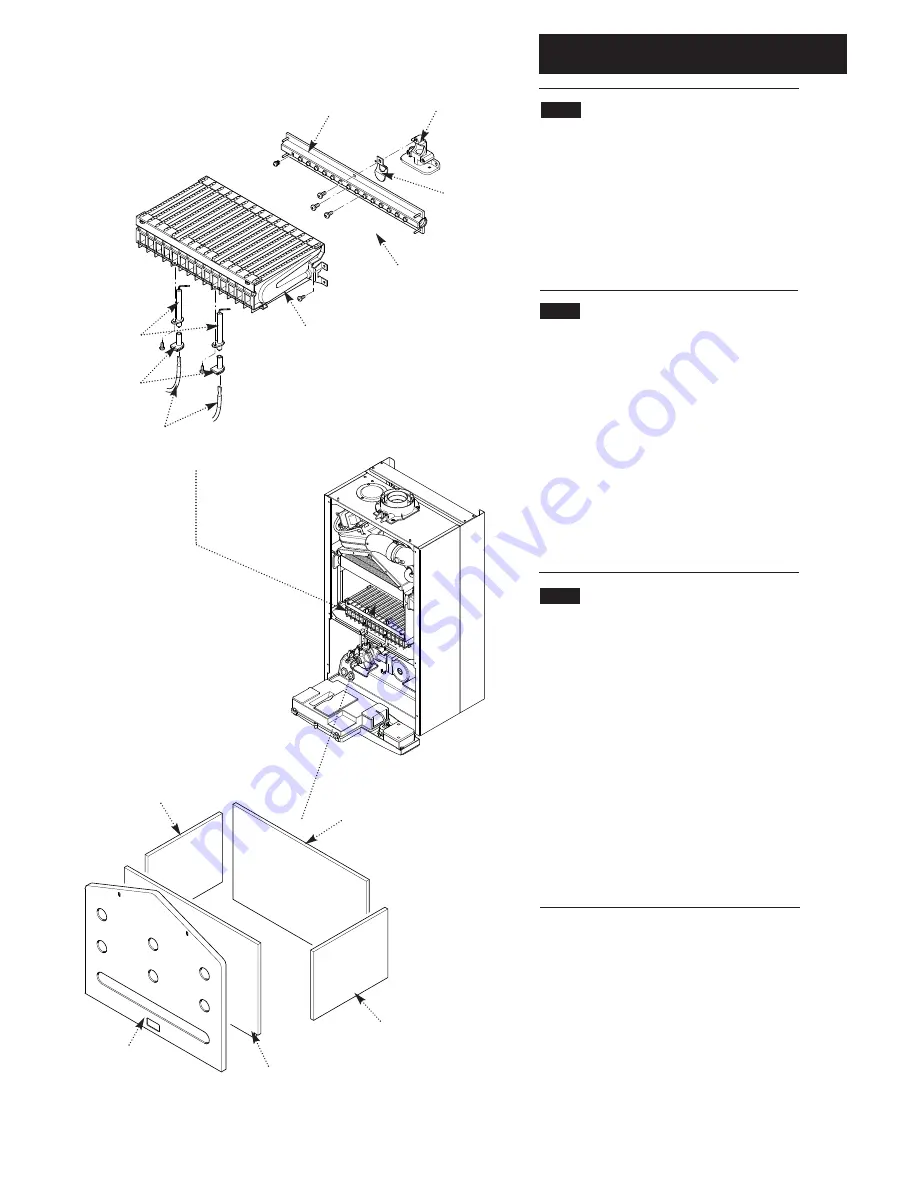 Baxi Main Combi 24 HE Installation And Service Instructions Manual Download Page 39