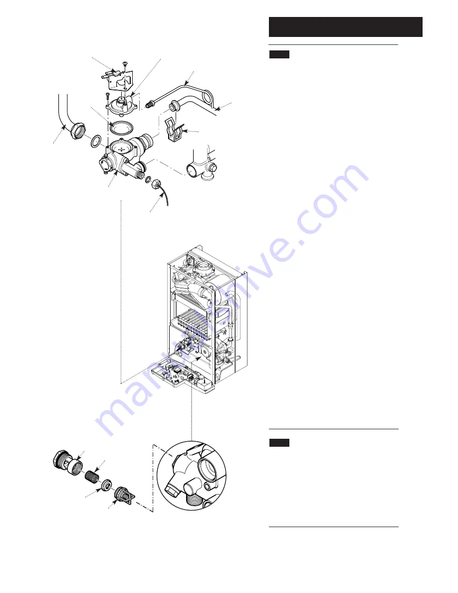 Baxi Main Combi 24 HE Installation And Service Instructions Manual Download Page 45