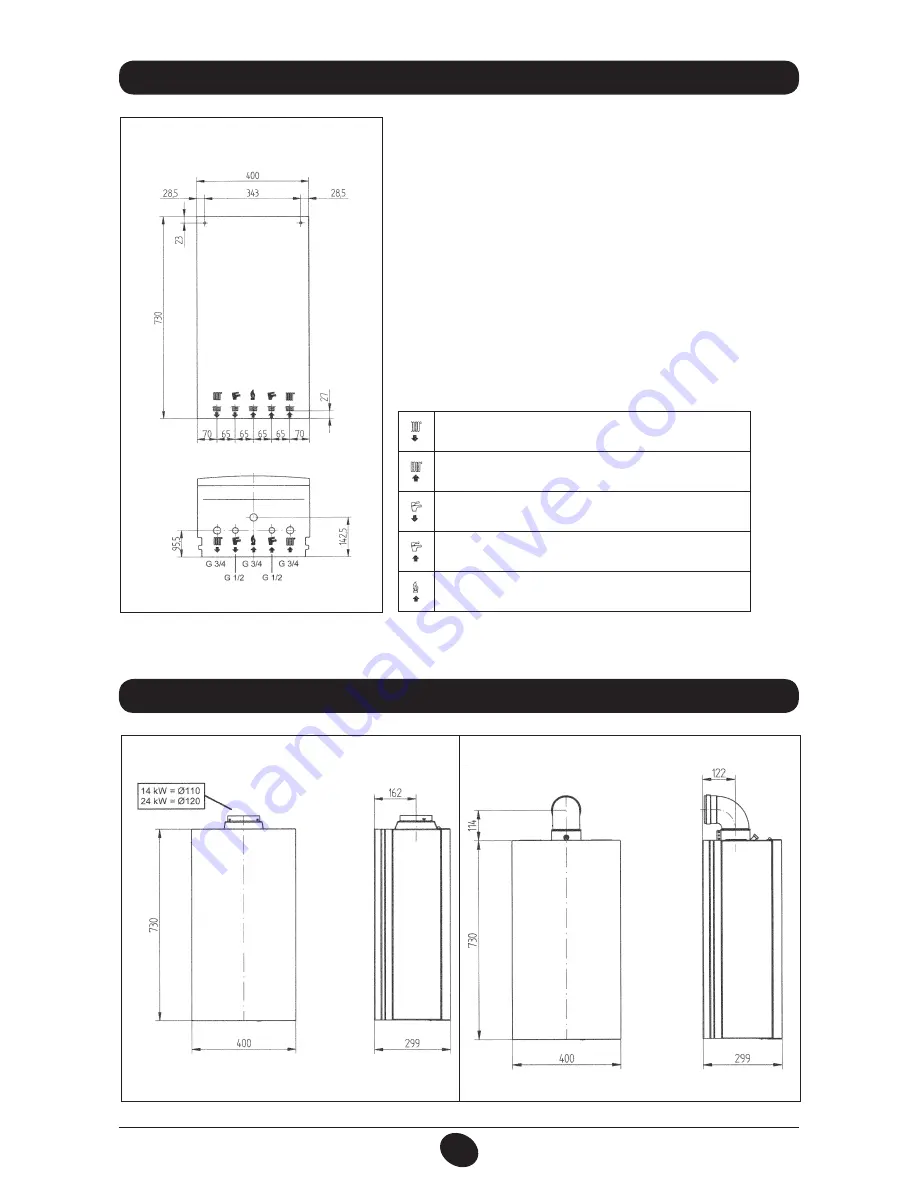 Baxi Mainfour 24-24F Скачать руководство пользователя страница 184