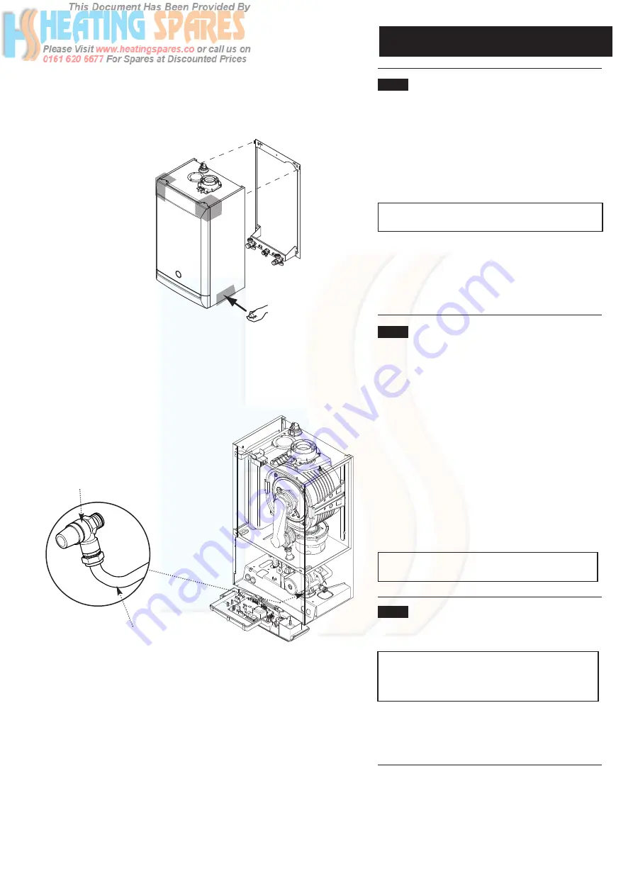 Baxi Megaflo System 24 HE IE LPG Installation & Servicing Instructions Manual Download Page 28