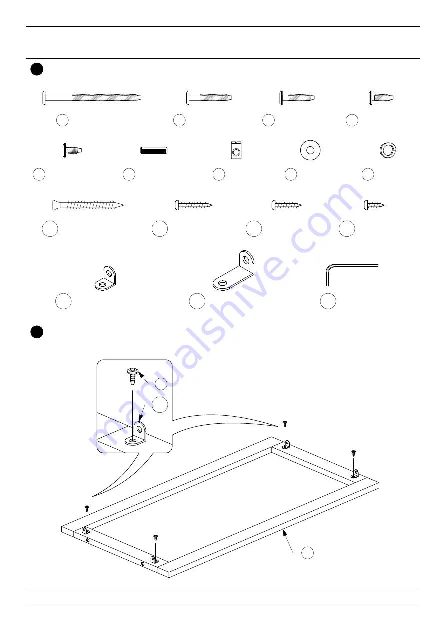 Baxton Studio 0042 Twin Captain's Bed Скачать руководство пользователя страница 3