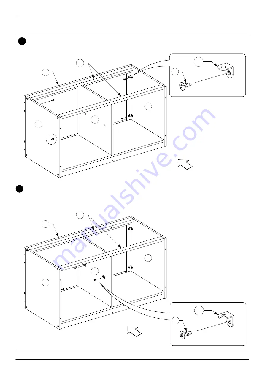 Baxton Studio 0042 Twin Captain's Bed Скачать руководство пользователя страница 5