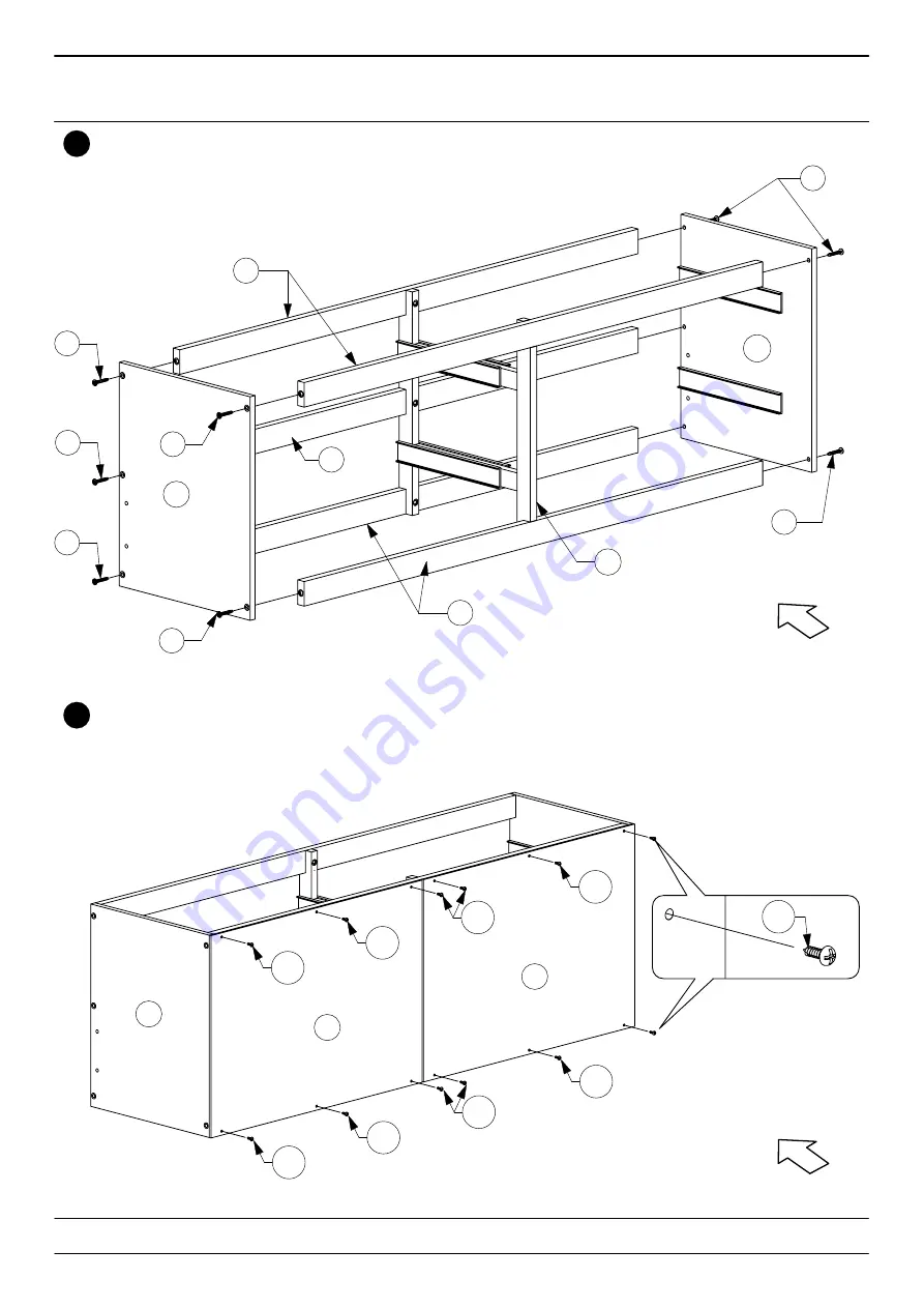 Baxton Studio 0042 Twin Captain's Bed Скачать руководство пользователя страница 8