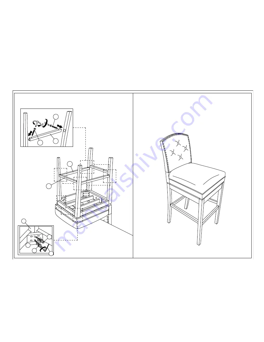 Baxton Studio Ginaro BBT5220 Assembly Instructions Download Page 2