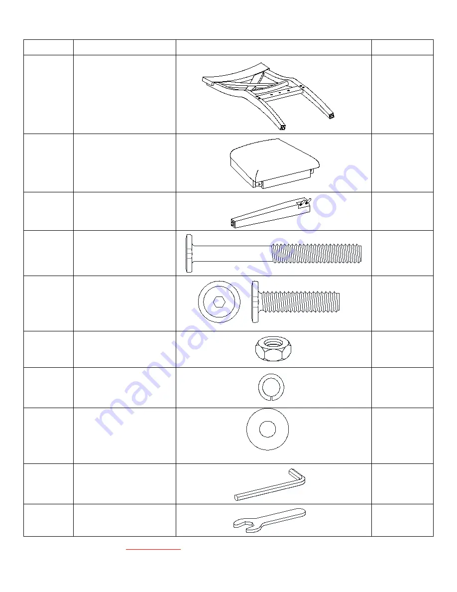 Bayside Furnishings CSC9PD-4 Assembly Instructions Download Page 3