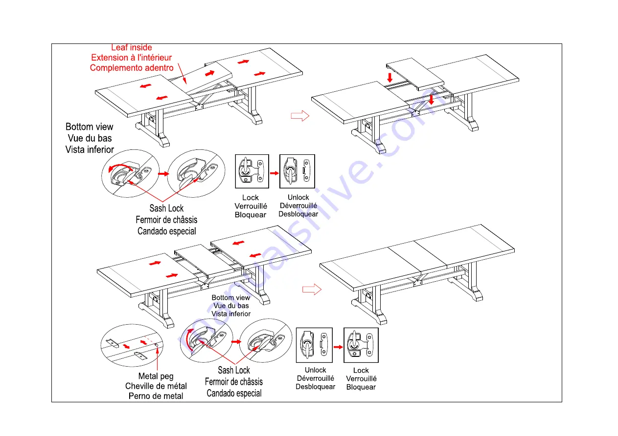 Bayside Furnishings CSC9PD-6 Manual Download Page 11