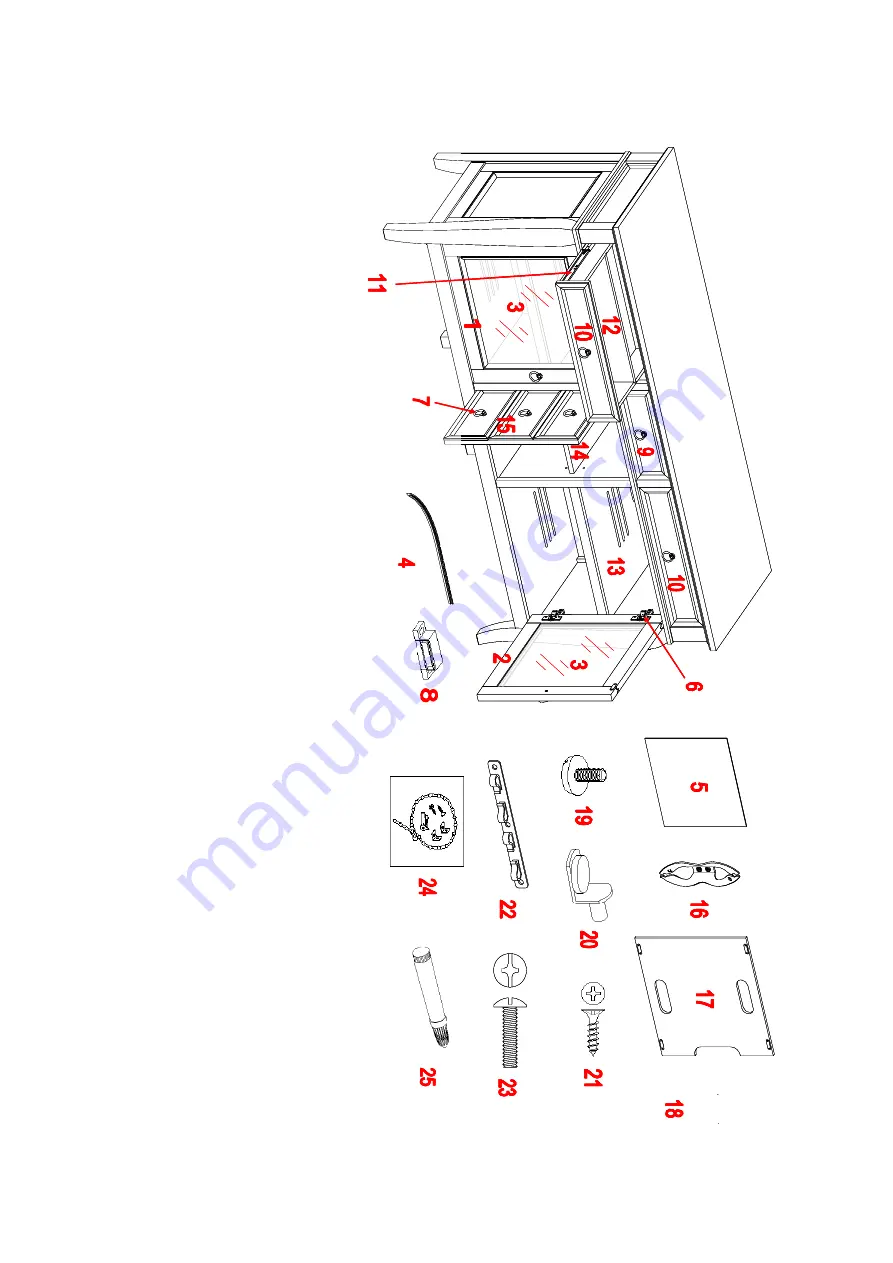 Bayside Furnishings Fontana FTN60C Скачать руководство пользователя страница 10