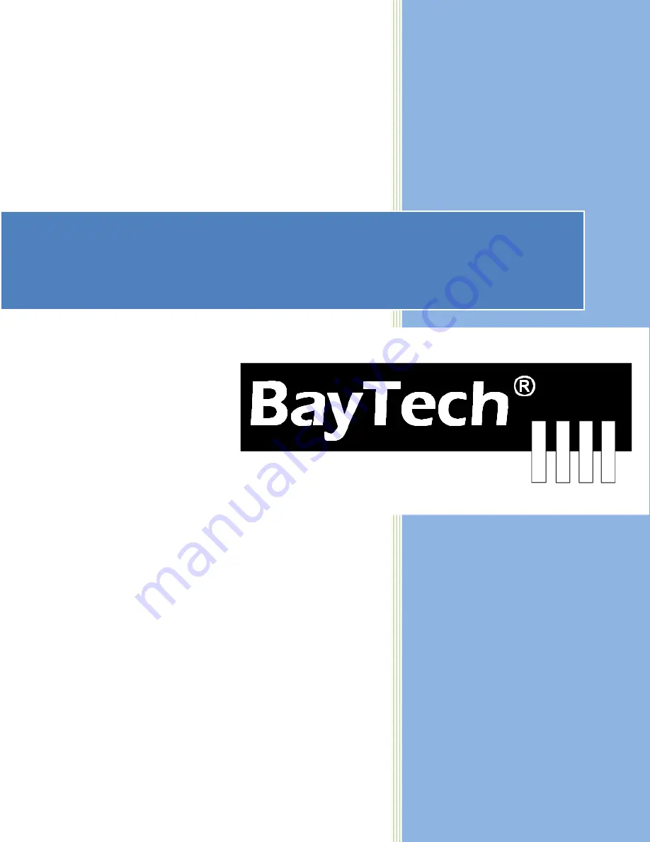 BayTech MSP Series Скачать руководство пользователя страница 1