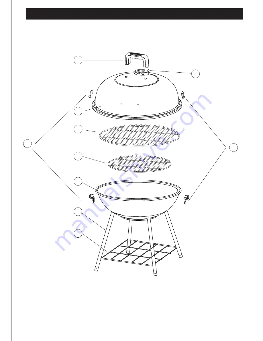 BBQ 16304/0-02701242-6 Owner'S Manual Download Page 4