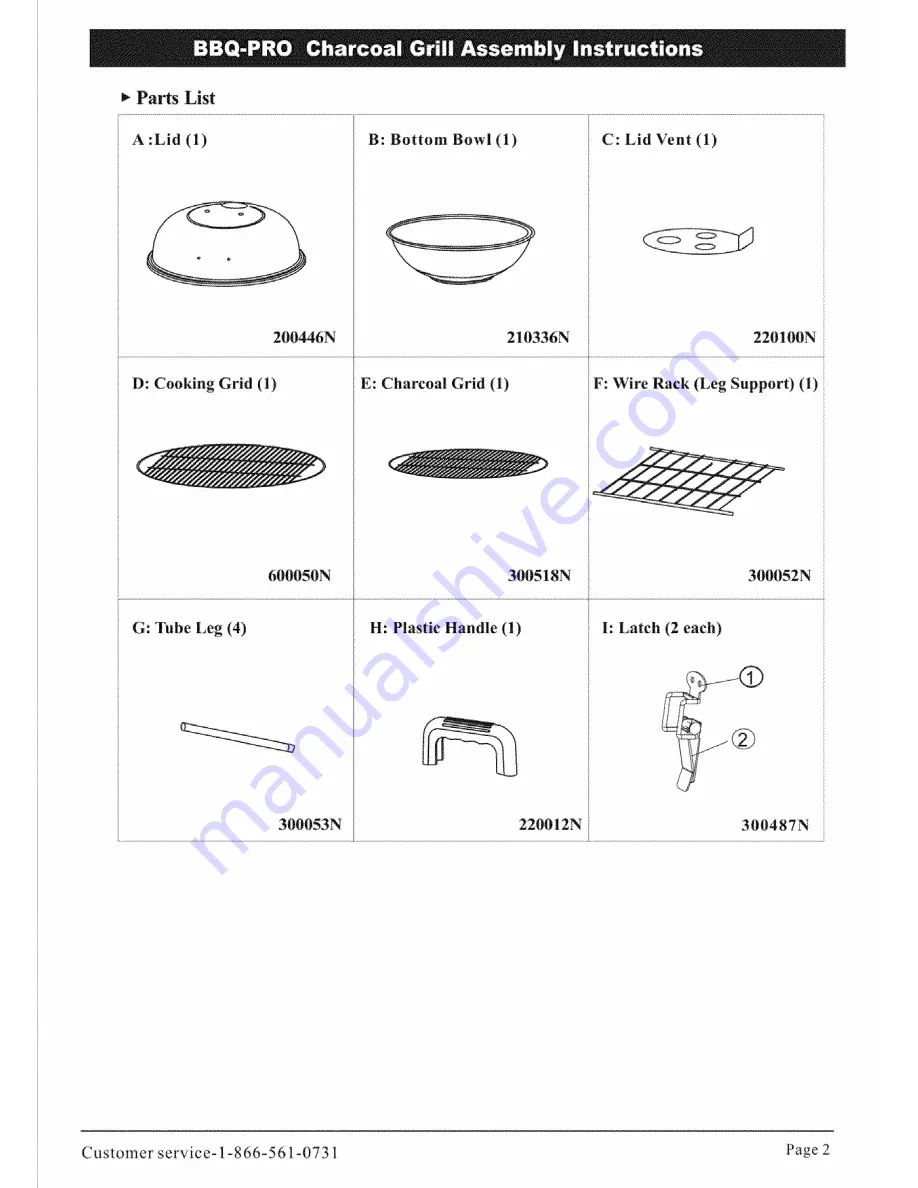 BBQ 680-02701242-6 Manual Download Page 3