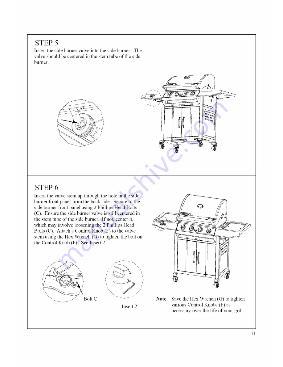 BBQ BQ04023-1 (BQ51011) Guide Скачать руководство пользователя страница 11