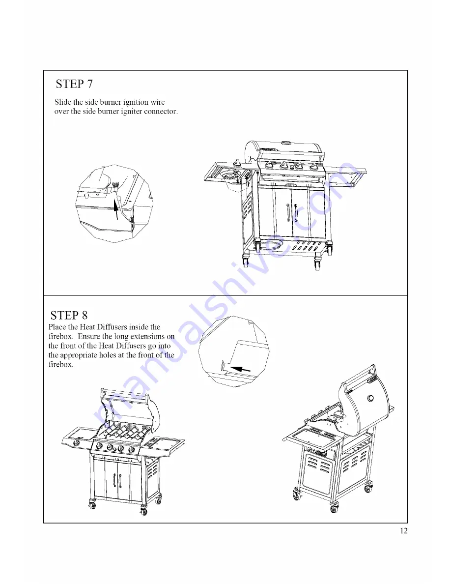 BBQ BQ04023-1 (BQ51011) Guide Скачать руководство пользователя страница 12