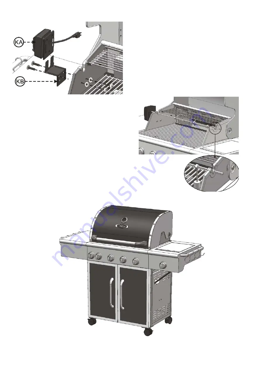 BBQ GSF2818KSN Owner'S Manual Download Page 13