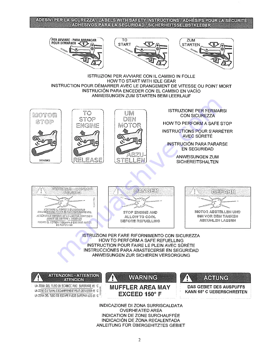 BCS 650 Owner'S Manual Download Page 2