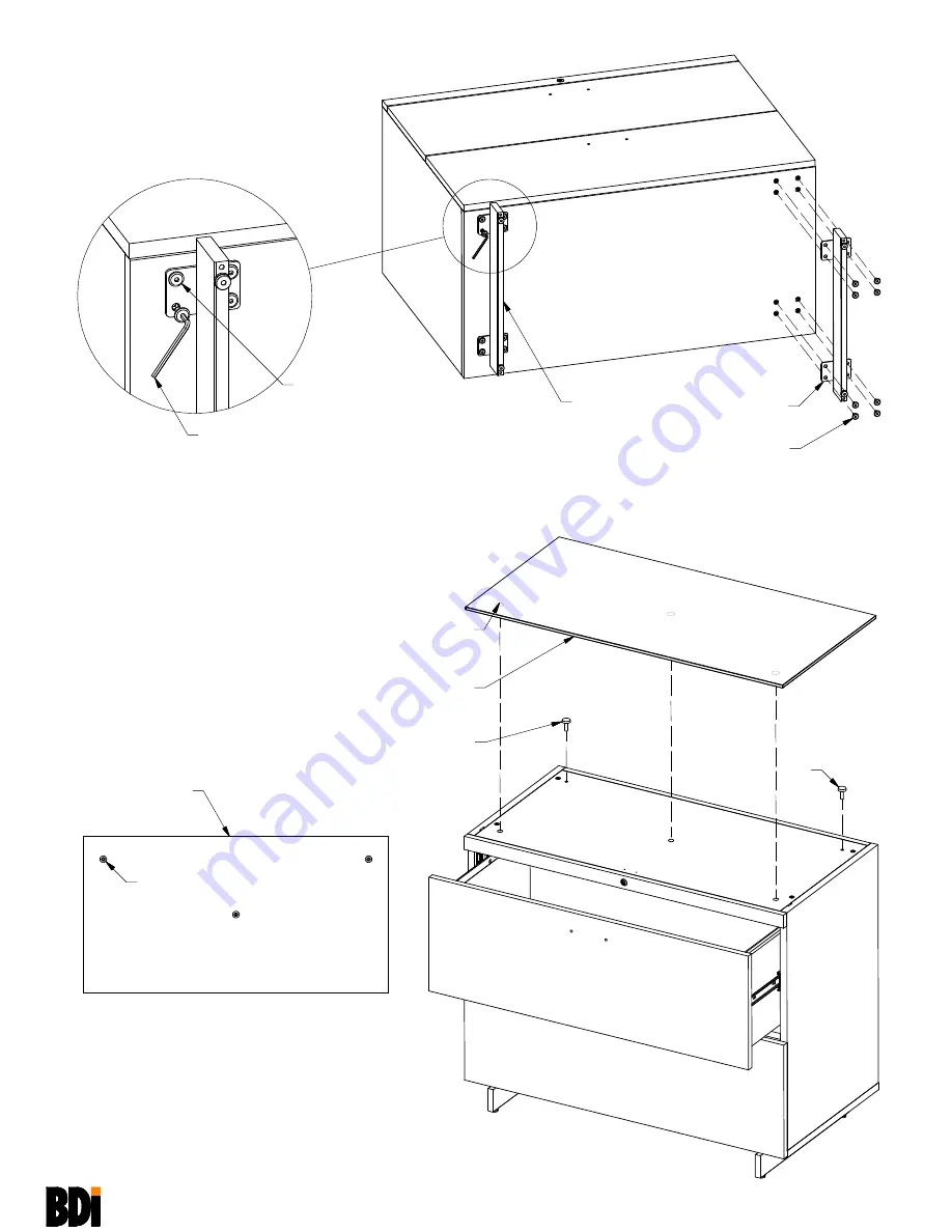 BDI 6017 Assembly Instructions Download Page 2