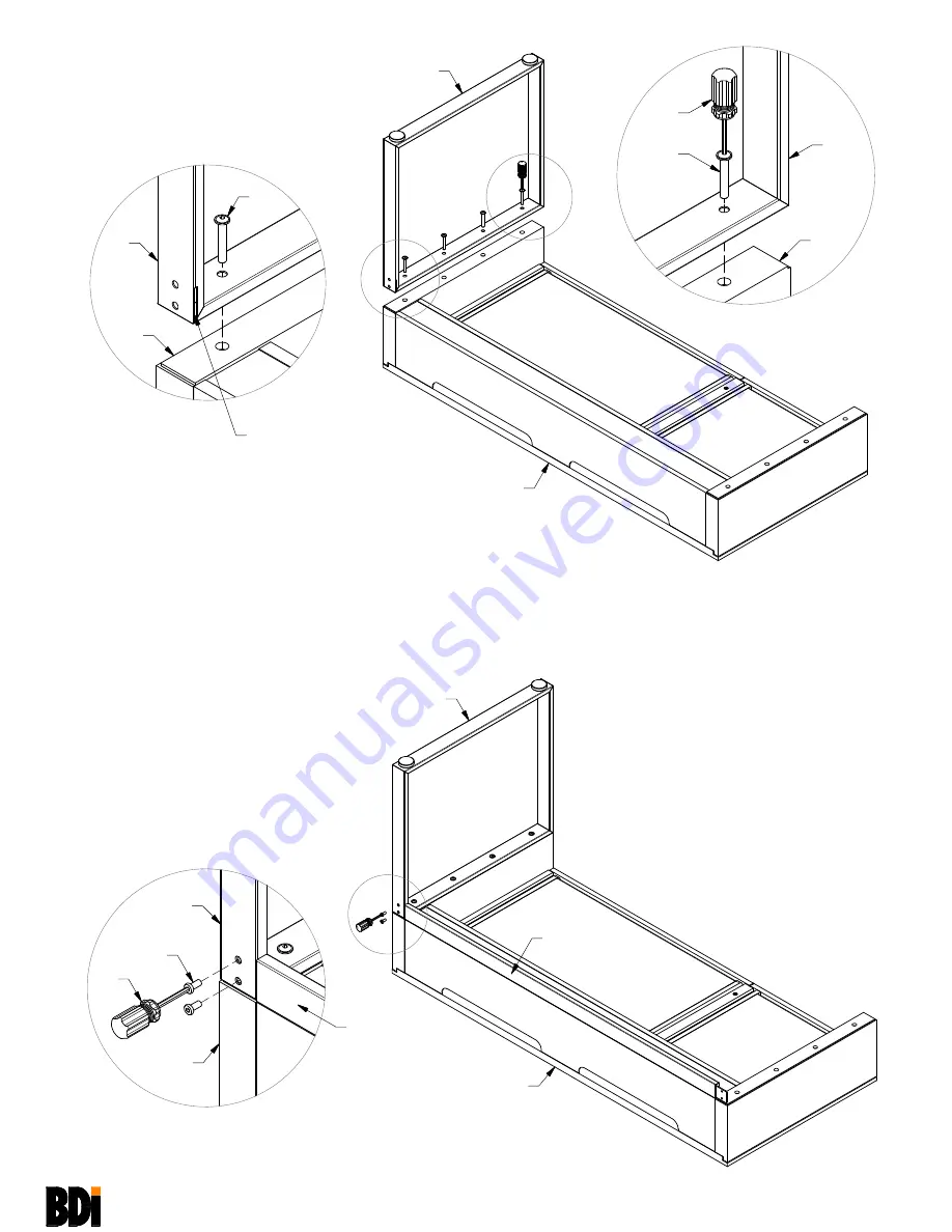 BDI CASCADIA Assembly Instructions Download Page 2