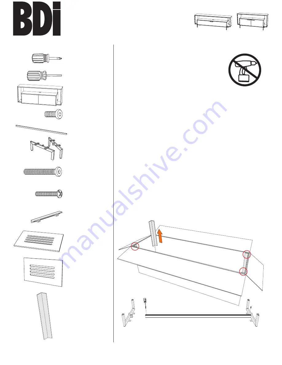 BDI cavo Assembly Instructions Download Page 1