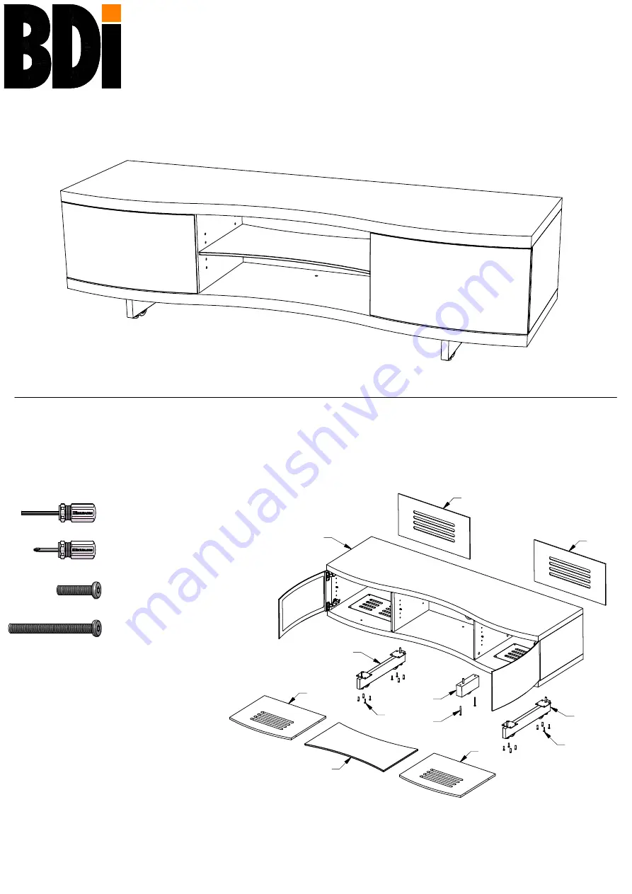 BDI OLA 8137 Assembly Instructions Download Page 1