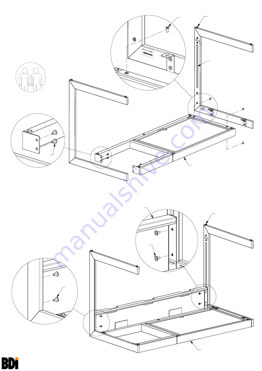 BDI SEQUEL 6003 Assembly Instructions Manual Download Page 3