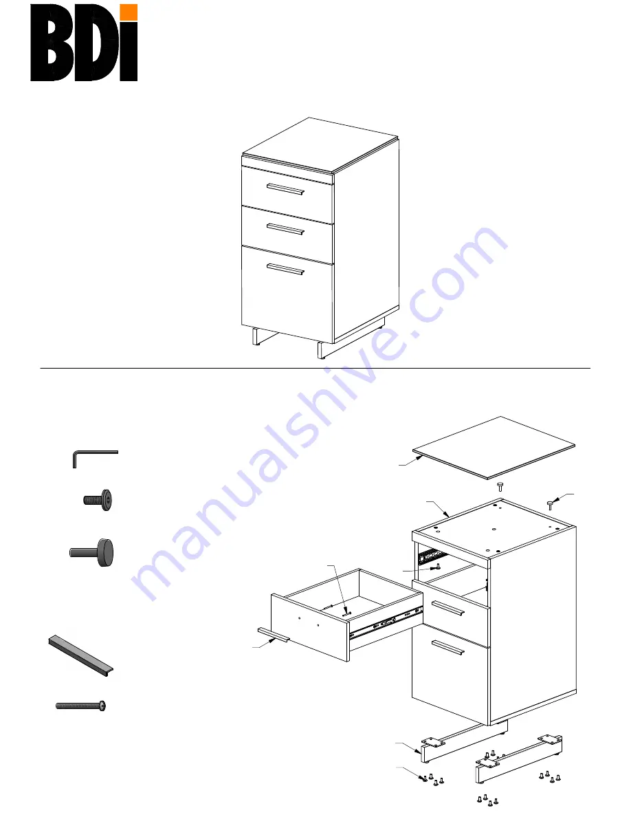 BDI Sequel 6014 Assembly Instructions Download Page 1