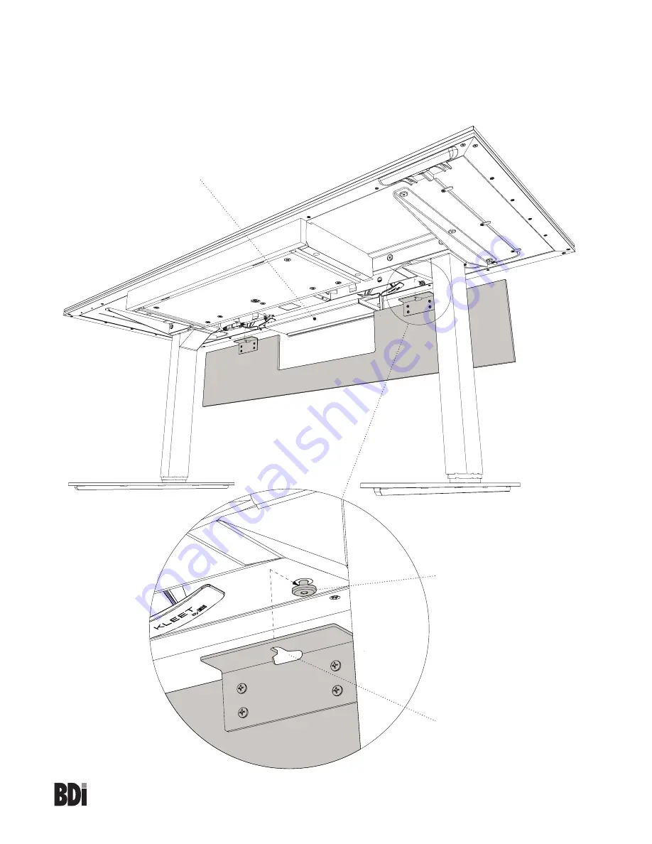 BDI STANCE MODESTY PANEL 6657 Скачать руководство пользователя страница 3