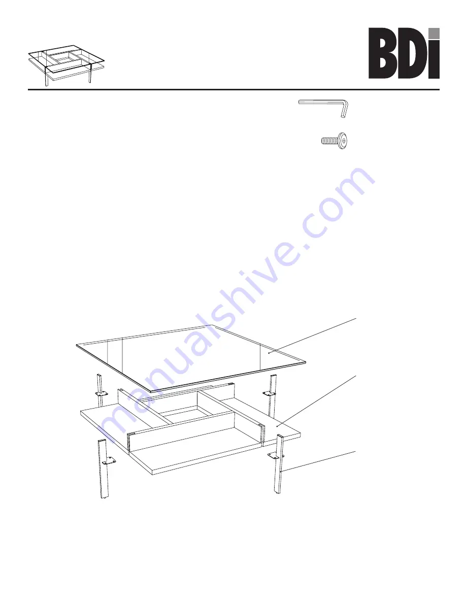 BDI TERRACE 1150 Скачать руководство пользователя страница 1