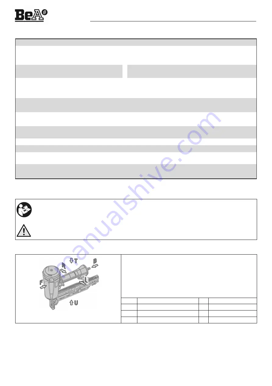 BEA 180/65-835A Manual Download Page 16