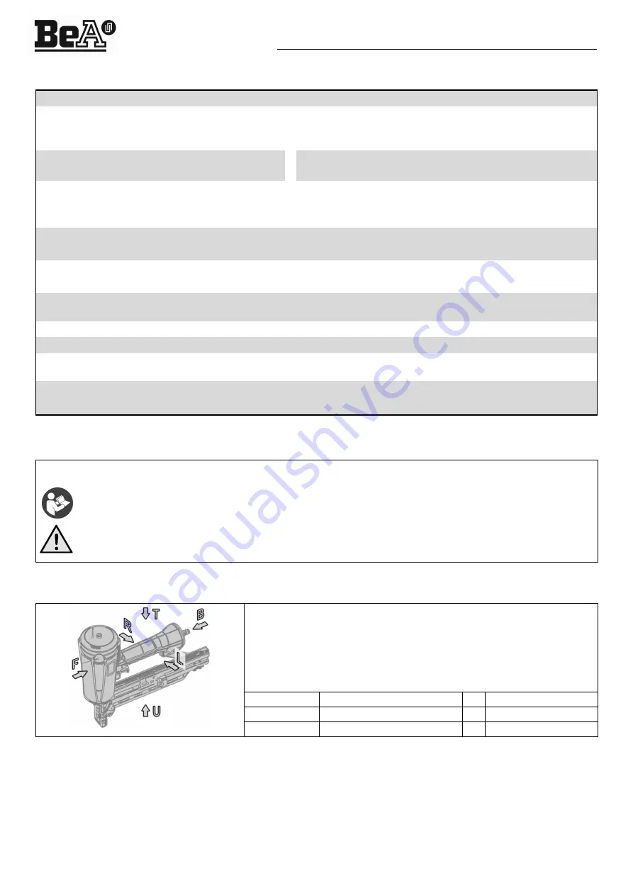 BEA 246/160-964E Manual Download Page 4