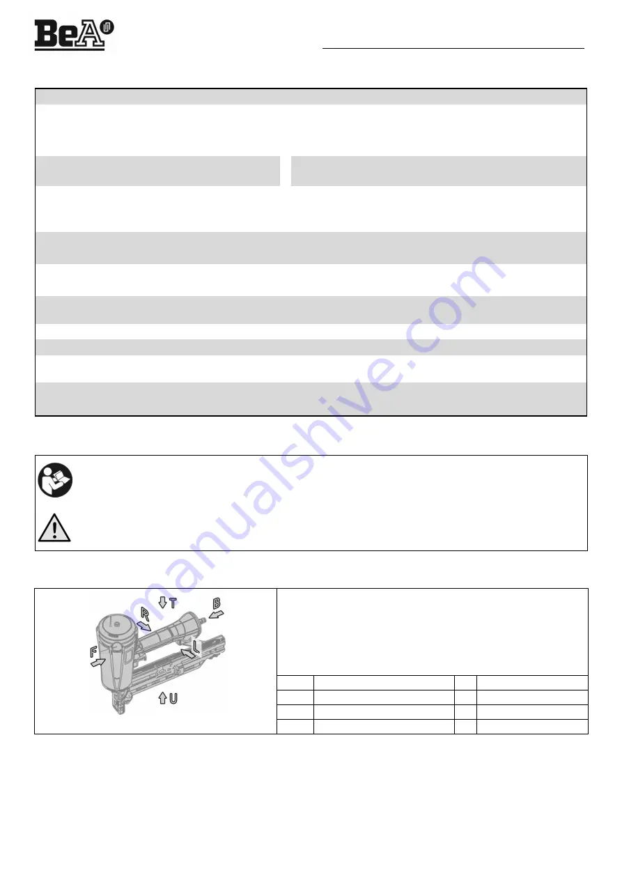 BEA 246/160-964E Manual Download Page 30