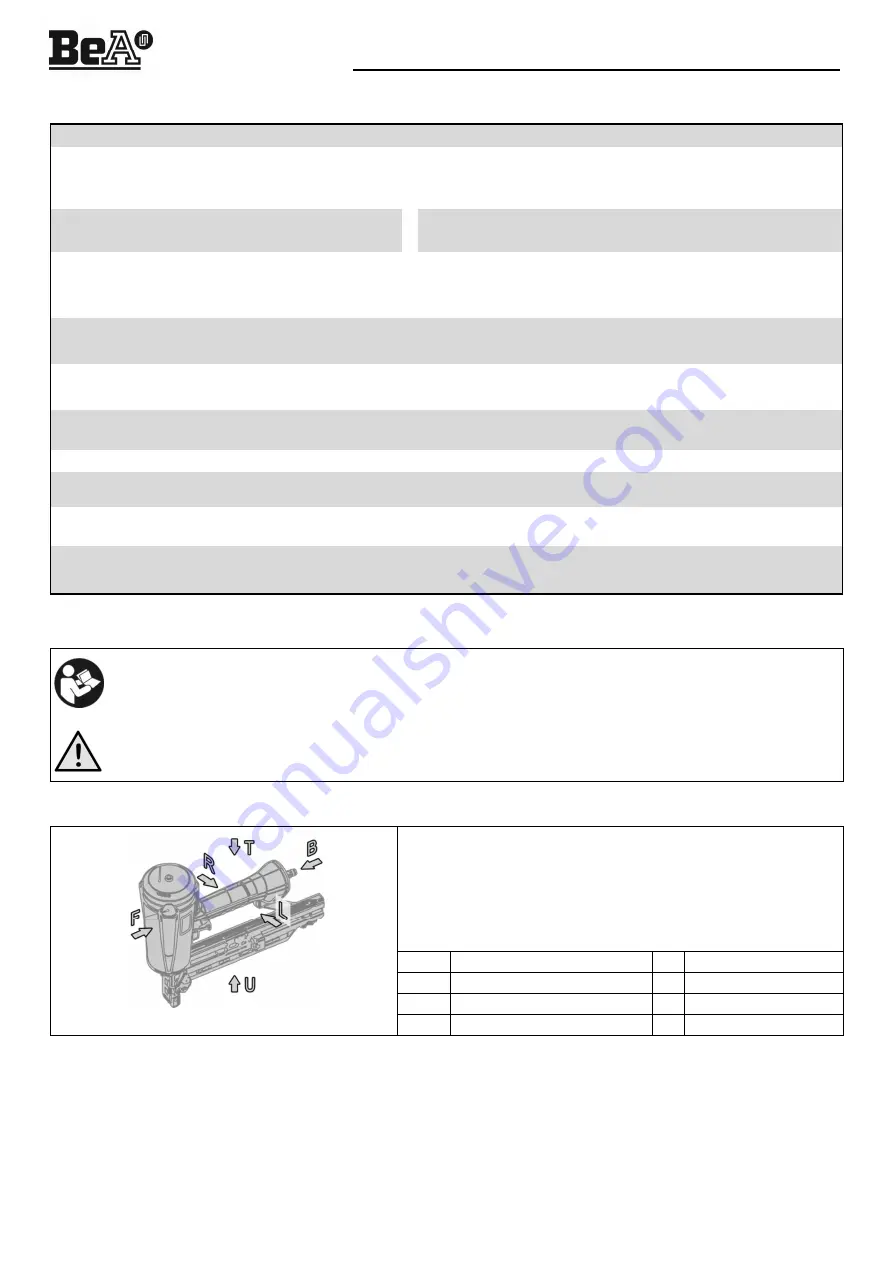 BEA 380/16-400SP Additional Instructions Download Page 14