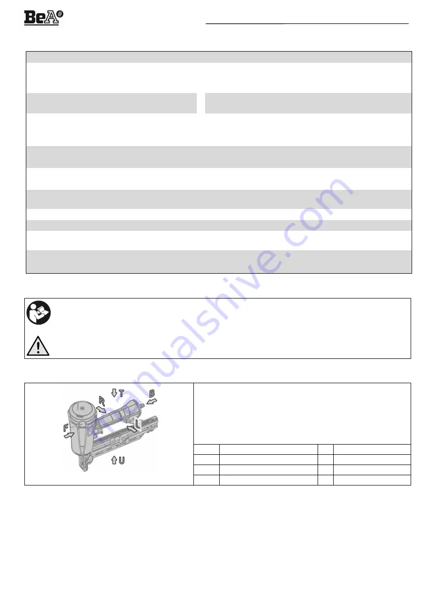 BEA 780DC Additional Instructions Download Page 42