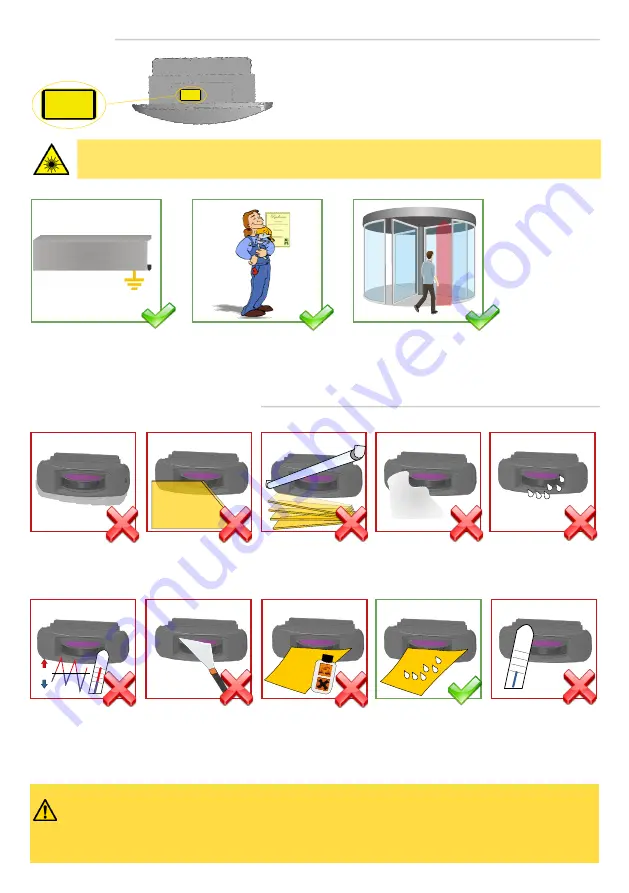 BEA LZR- FLATSCAN REV-PZ User Manual Download Page 3