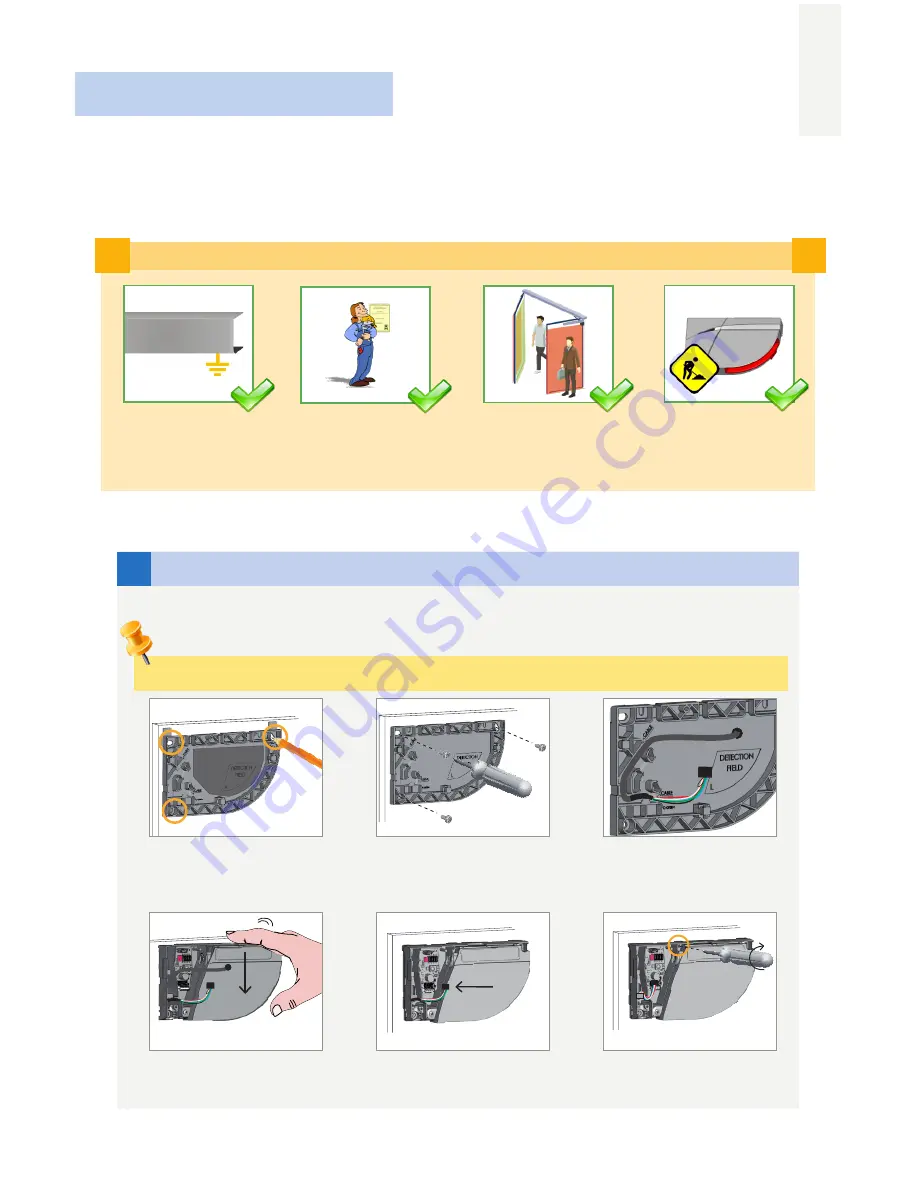 BEA LZR-FLATSCAN SW Quick Manual Download Page 1