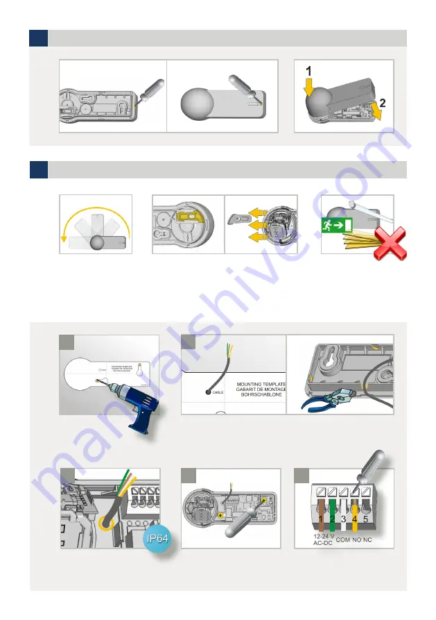 BEA Sparrow Quick Start Manual Download Page 2