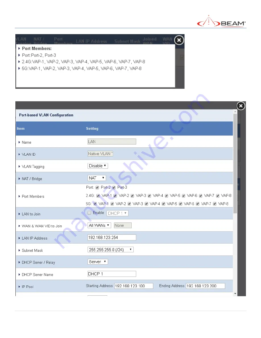 Beam MG200 Скачать руководство пользователя страница 81