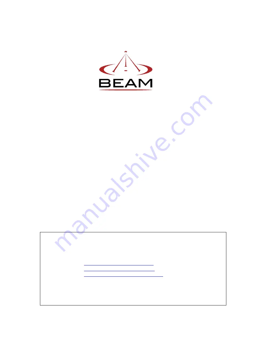 Beam SatDOCK RST980 Скачать руководство пользователя страница 10