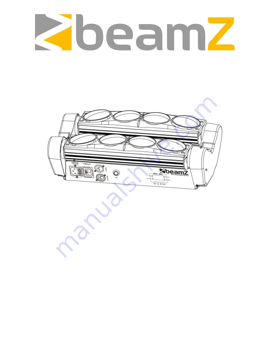 Beamz 150.300 Скачать руководство пользователя страница 1