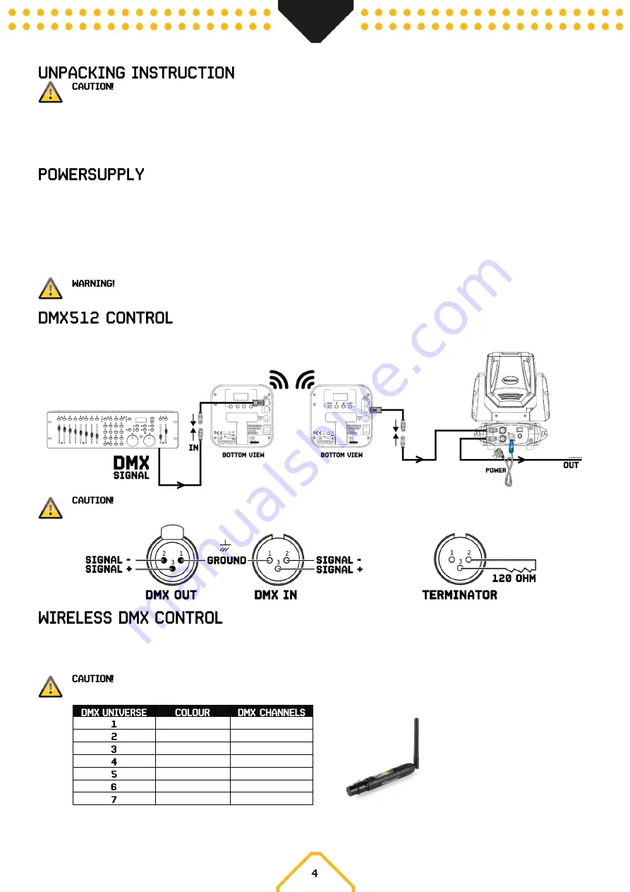 Beamz 150.592 User Manual Download Page 5