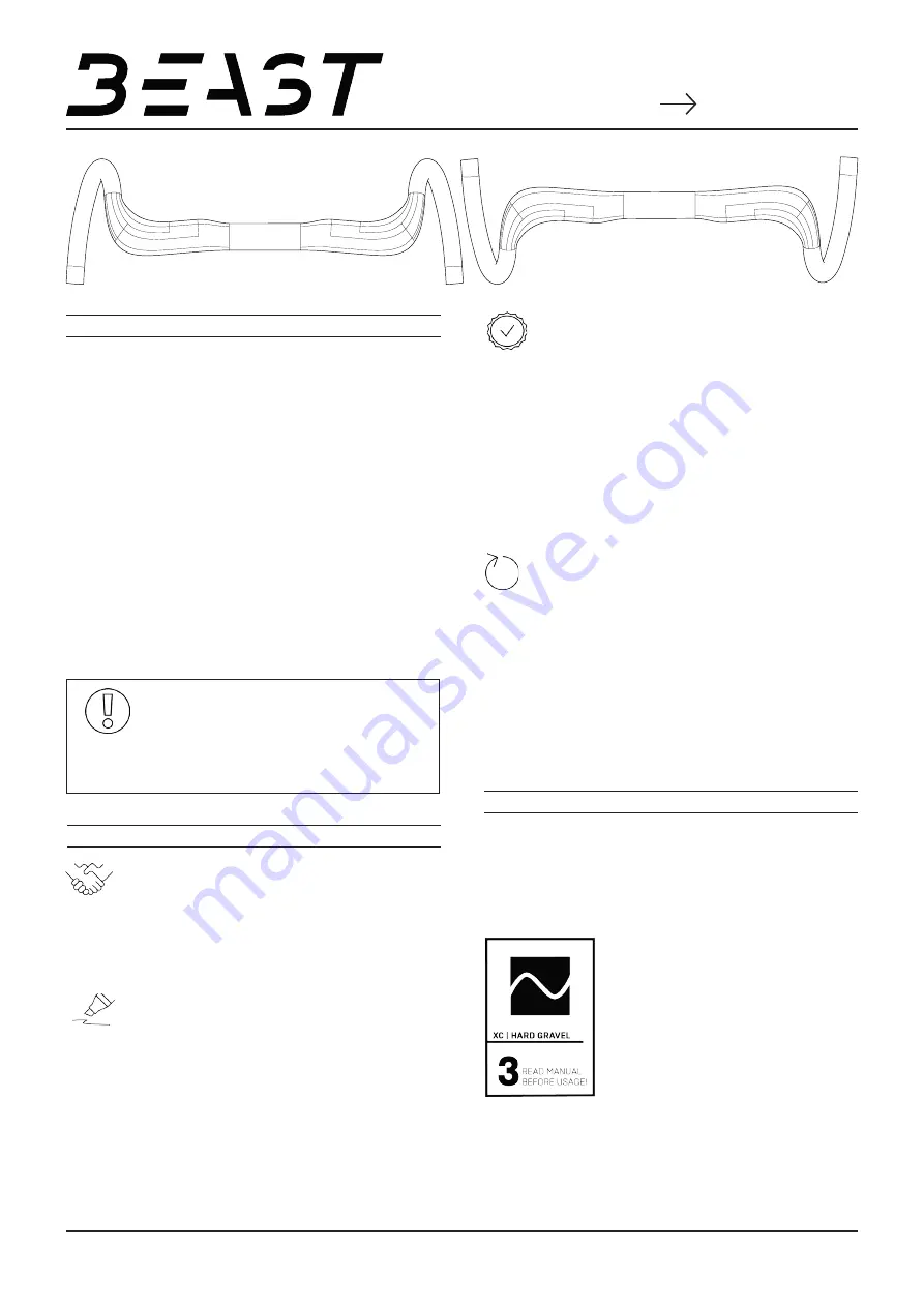 Beast GRAVEL BAR Instruction Manual Download Page 1