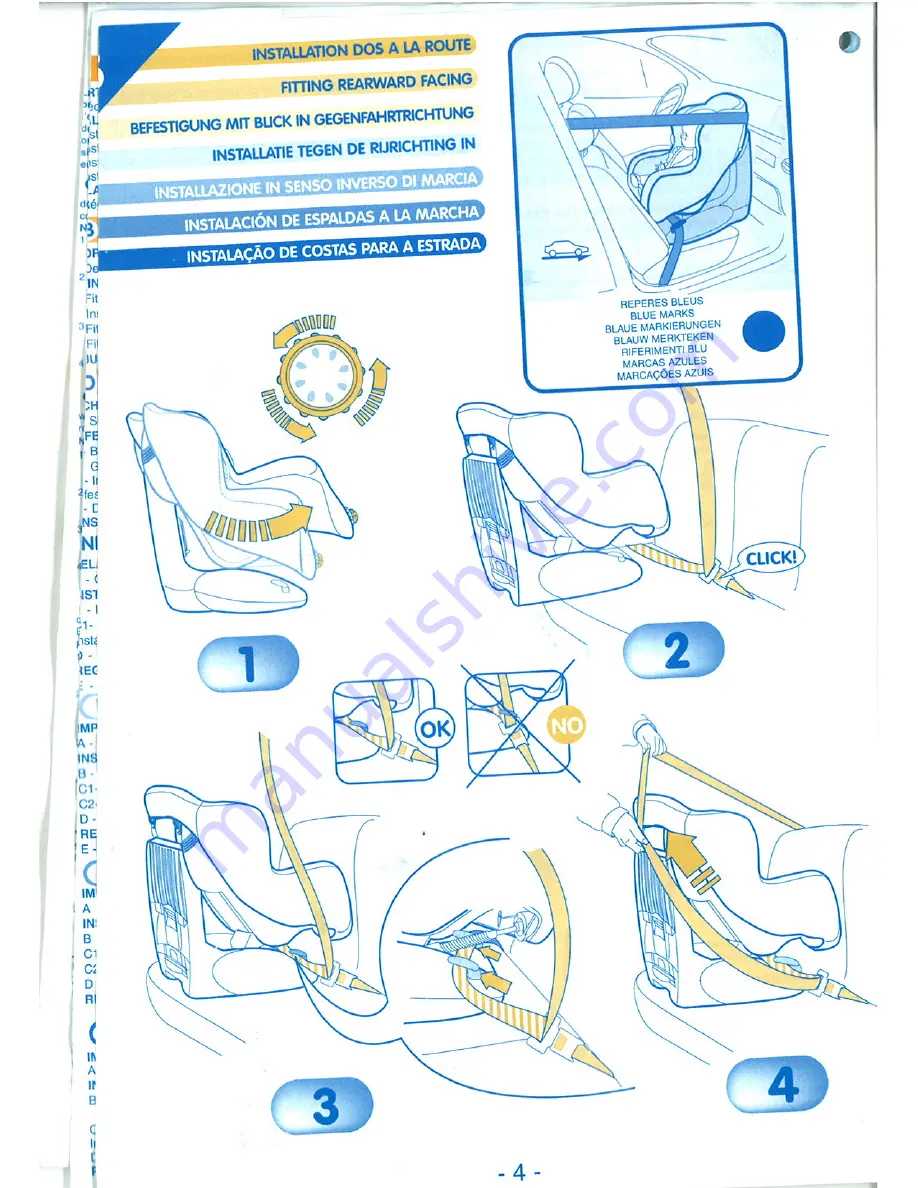 BEBE CONFORT ISEOSNEO Manual Download Page 4