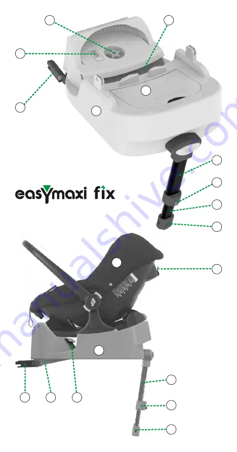 Bebecar Easymaxi fix base Instructions Manual Download Page 4