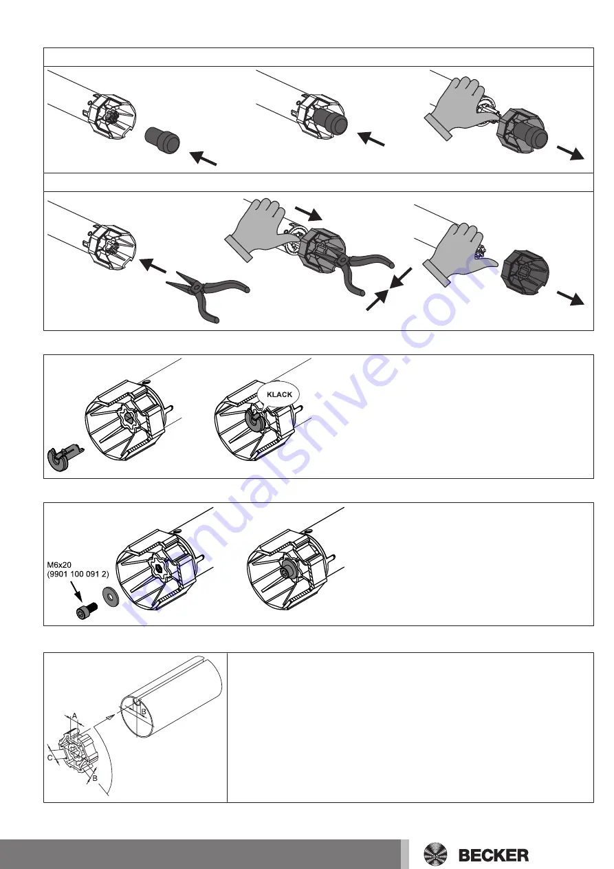 Becker L60/11 C SE+ K8 Assembly And Operating Instructions Manual Download Page 9